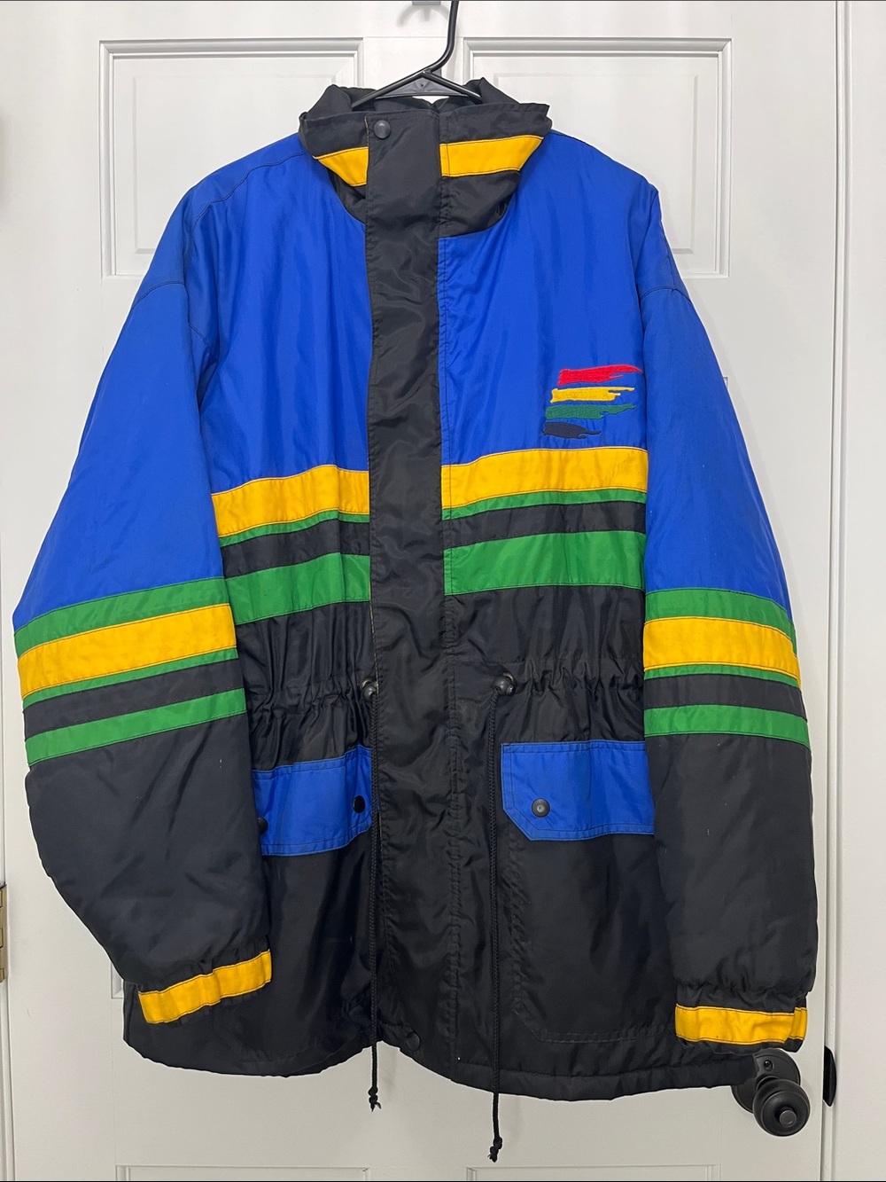 Vintage 90s Speedgear Authentic Racewear Size Large Benetton Formula 1 Jacket